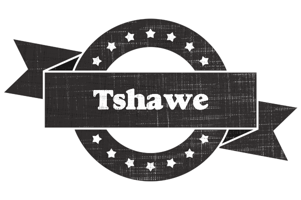 Tshawe grunge logo