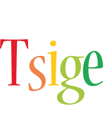 Tsige birthday logo