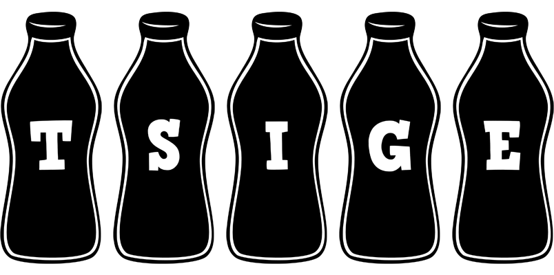 Tsige bottle logo