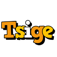 Tsige cartoon logo