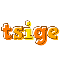 Tsige desert logo