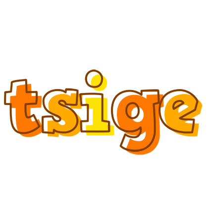 Tsige desert logo