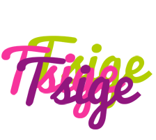 Tsige flowers logo