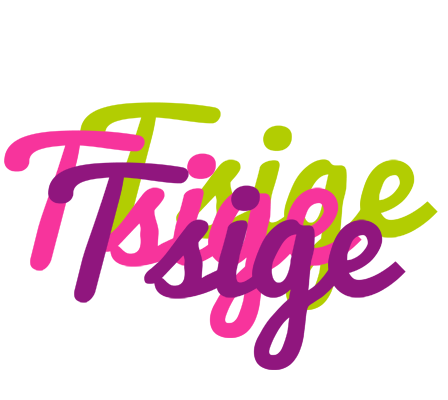 Tsige flowers logo
