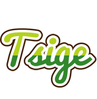 Tsige golfing logo