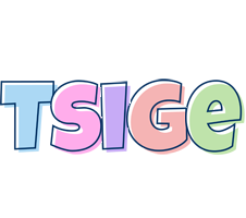 Tsige pastel logo