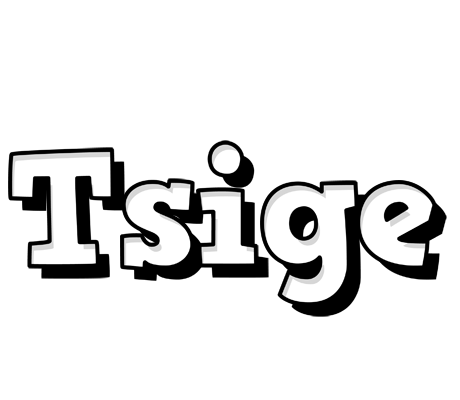 Tsige snowing logo
