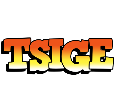 Tsige sunset logo