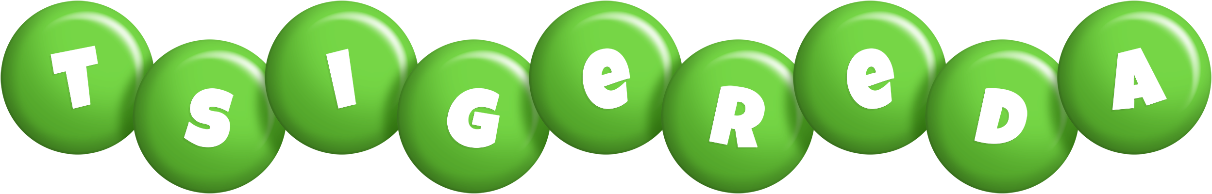 Tsigereda candy-green logo
