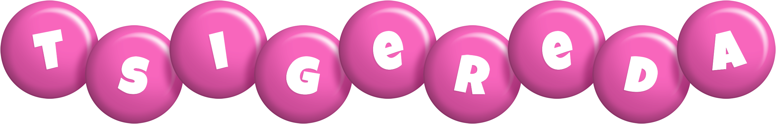 Tsigereda candy-pink logo