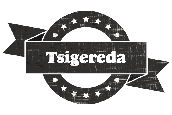 Tsigereda grunge logo