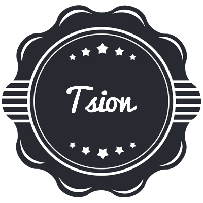 Tsion badge logo