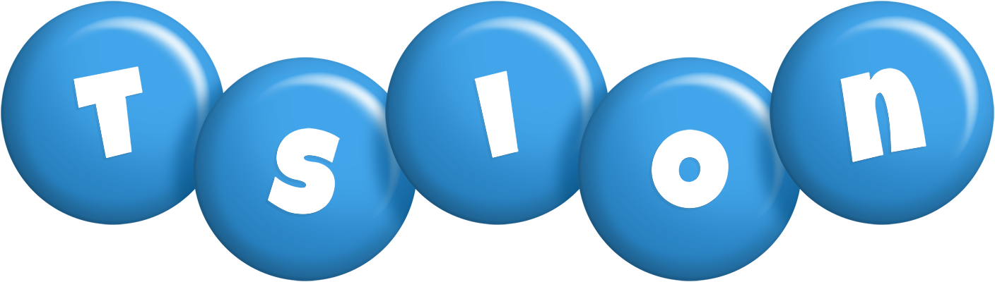Tsion candy-blue logo