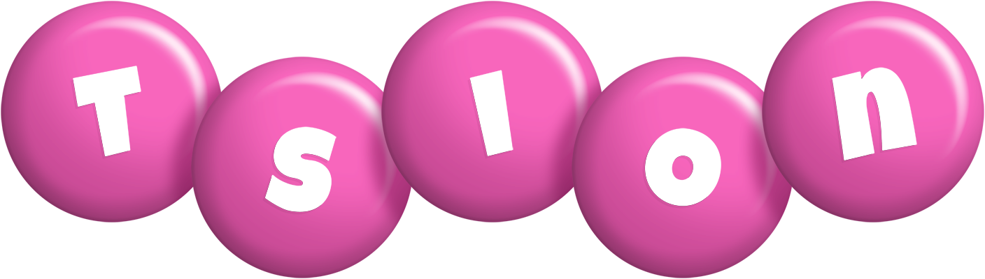 Tsion candy-pink logo