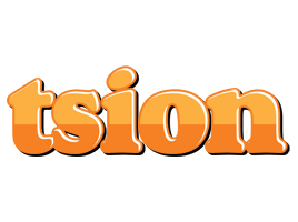 Tsion orange logo