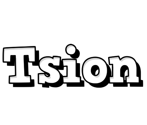 Tsion snowing logo