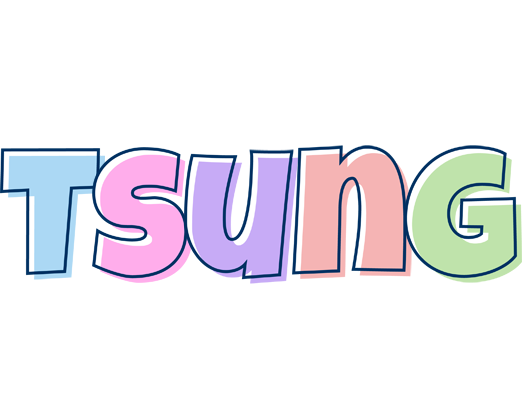 Tsung pastel logo
