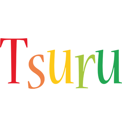 Tsuru birthday logo