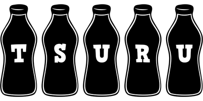Tsuru bottle logo