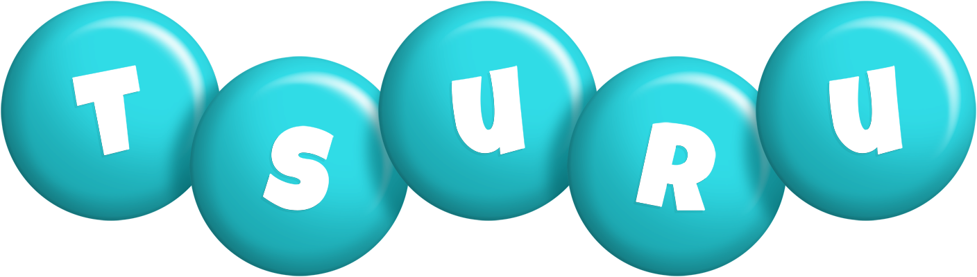 Tsuru candy-azur logo