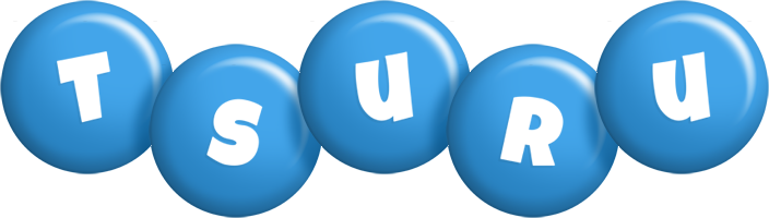 Tsuru candy-blue logo
