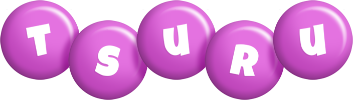 Tsuru candy-purple logo