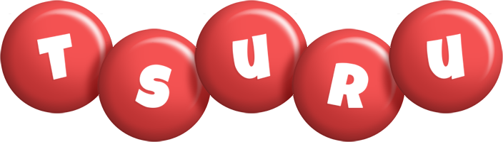 Tsuru candy-red logo