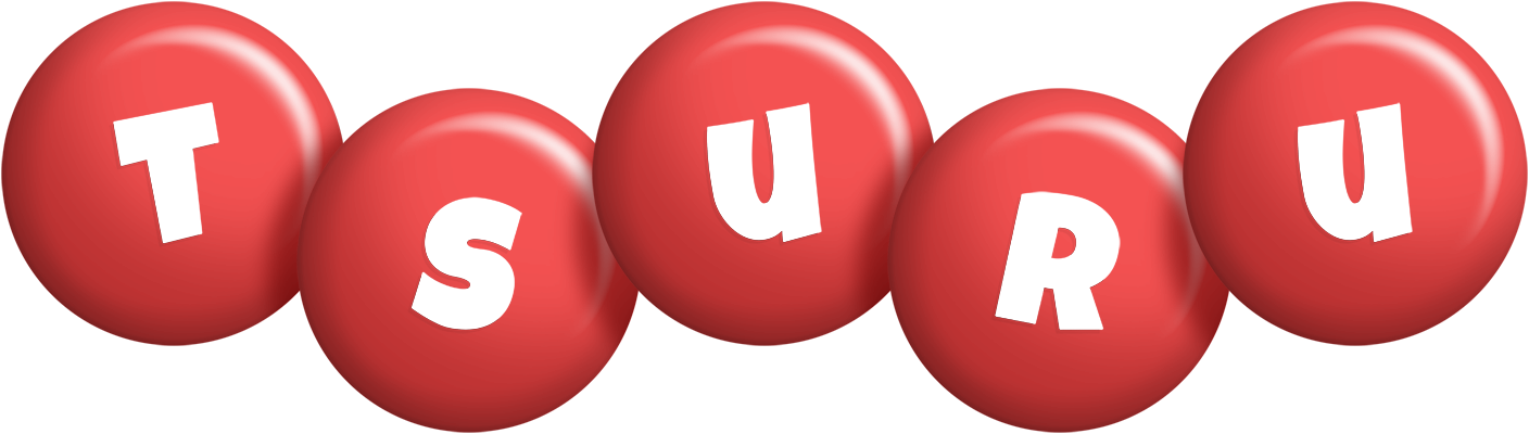Tsuru candy-red logo