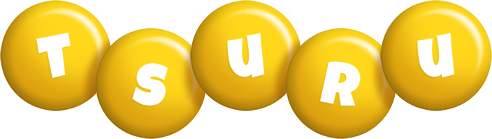Tsuru candy-yellow logo