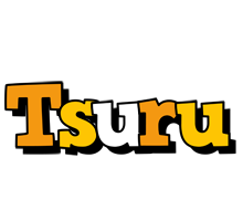 Tsuru cartoon logo