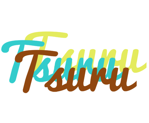 Tsuru cupcake logo
