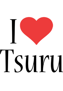 Tsuru i-love logo