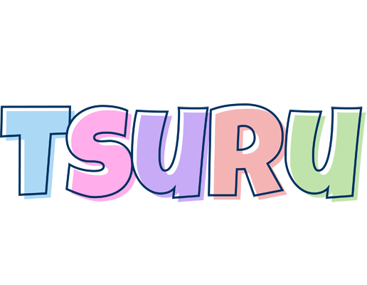 Tsuru pastel logo