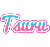 Tsuru woman logo
