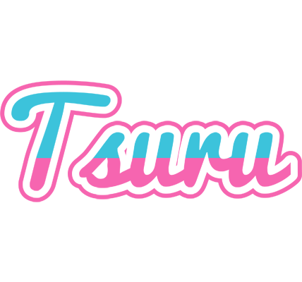 Tsuru woman logo