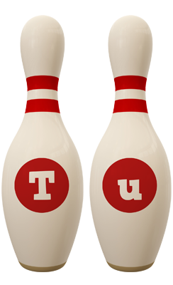 Tu bowling-pin logo