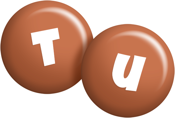 Tu candy-brown logo