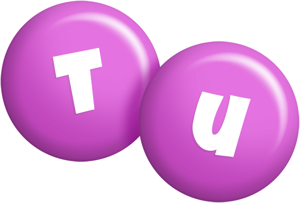 Tu candy-purple logo