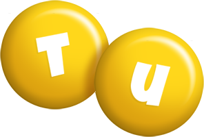 Tu candy-yellow logo
