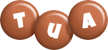 Tua candy-brown logo