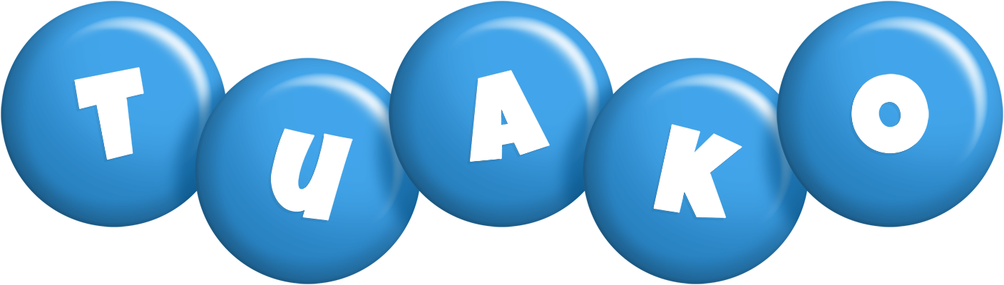 Tuako candy-blue logo