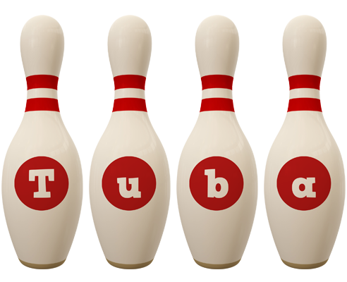 Tuba bowling-pin logo