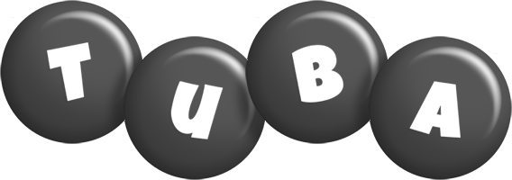 Tuba candy-black logo