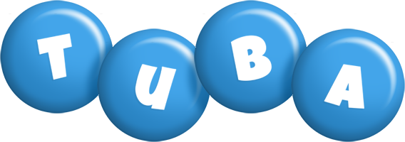 Tuba candy-blue logo