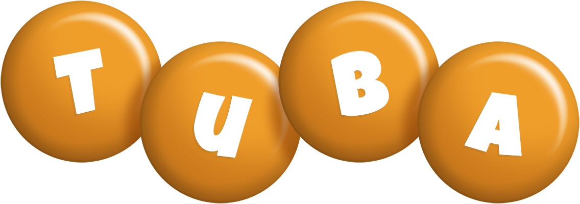 Tuba candy-orange logo