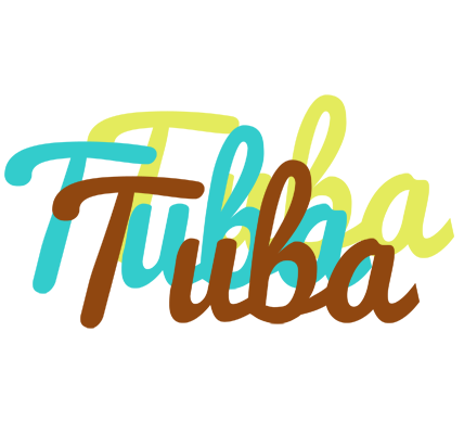Tuba cupcake logo