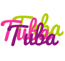 Tuba flowers logo