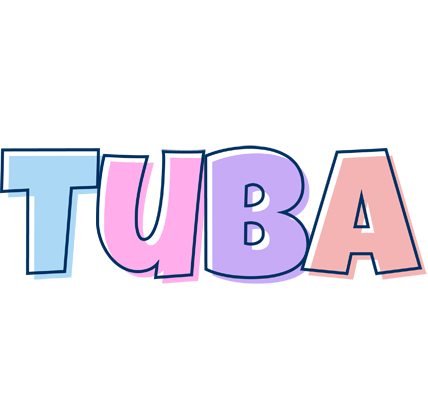 Tuba pastel logo