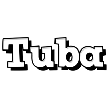 Tuba snowing logo