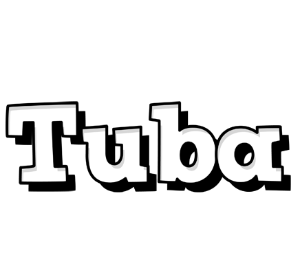 Tuba snowing logo